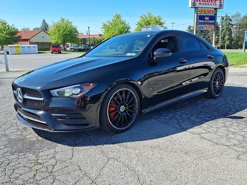 Night Black 2020 Mercedes-Benz CLA 250 4MATIC