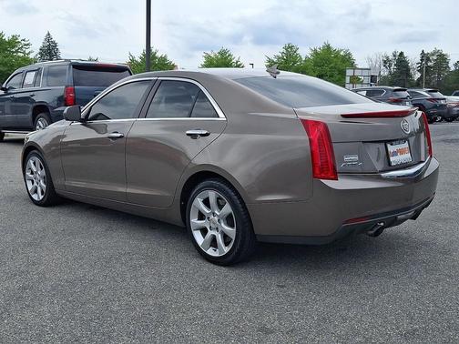 Mocha Steel Metallic 2014 Cadillac ATS 2.0L Turbo