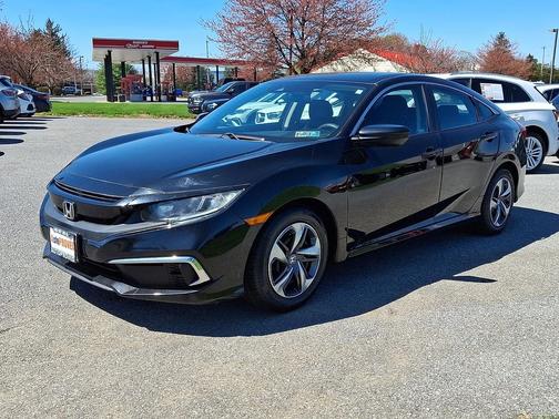 Crystal Black Pearl 2019 Honda Civic LX