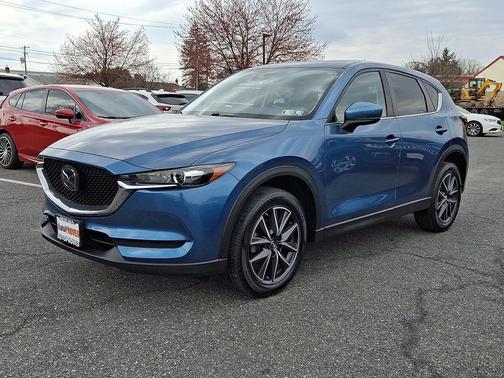 Eternal Blue Mica 2018 Mazda CX-5 Touring