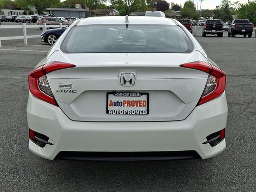 White Orchid Pearl 2018 Honda Civic EX