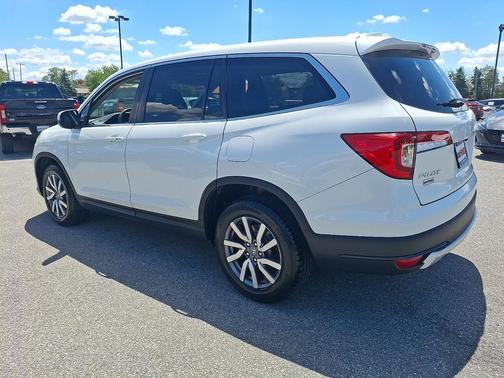 Platinum White Pearl 2020 Honda Pilot AWD EX-L w/Navi