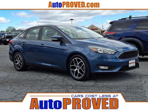 Blue Metallic 2018 Ford Focus SEL