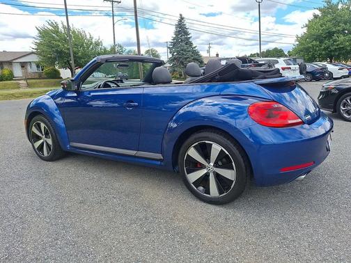 Reef Blue Metallic/Black Roof 2013 Volkswagen Beetle 2.0T