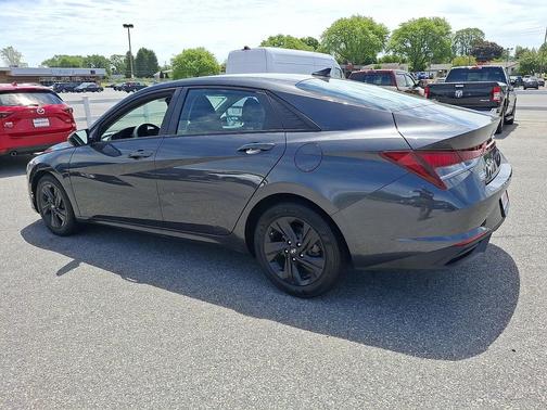 Portofino Gray 2021 Hyundai ELANTRA SEL