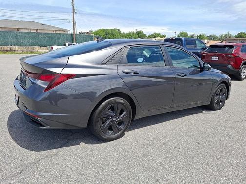Portofino Gray 2021 Hyundai ELANTRA SEL