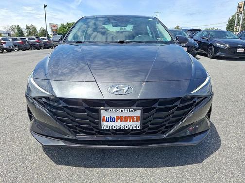 Portofino Gray 2021 Hyundai ELANTRA SEL