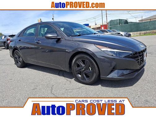 Portofino Gray 2021 Hyundai ELANTRA SEL