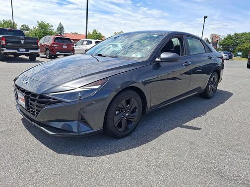 Portofino Gray 2021 Hyundai ELANTRA SEL