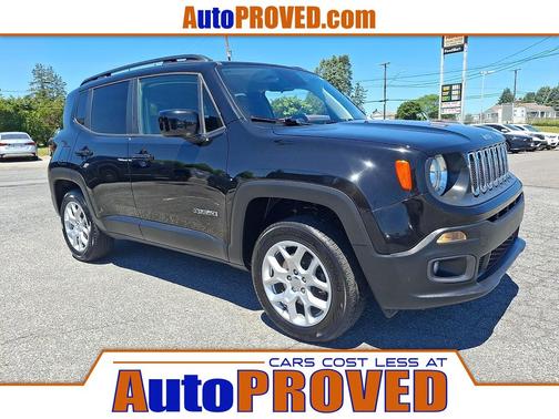 Black 2018 Jeep Renegade Latitude