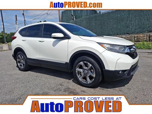White Diamond Pearl 2017 Honda CR-V EX