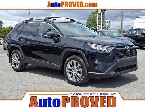 Midnight Black Metallic 2021 Toyota RAV4 XLE Premium