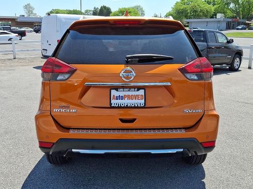 Orange Metallic 2019 Nissan Rogue SV