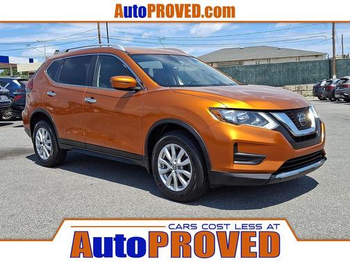 Orange Metallic 2019 Nissan Rogue SV