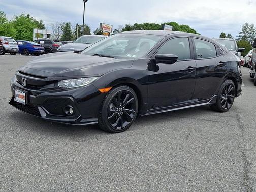 Crystal Black Pearl 2019 Honda Civic Sport