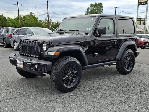 Black Clearcoat 2021 Jeep Wrangler Sport S