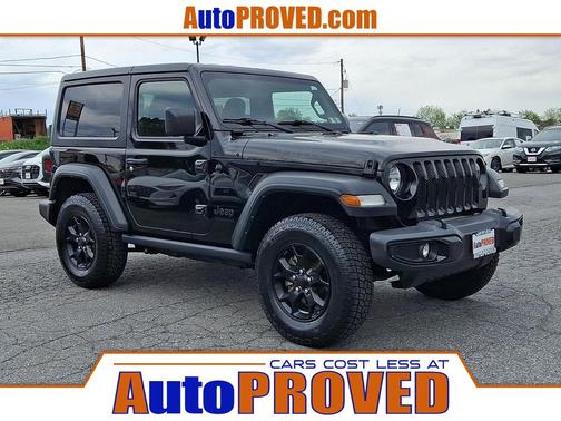 Black Clearcoat 2021 Jeep Wrangler Sport S
