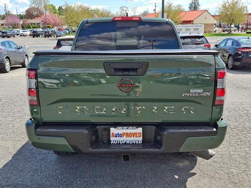 Green Metallic 2023 Nissan Frontier PRO-4X
