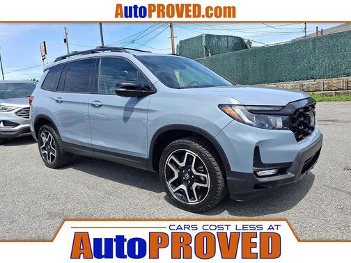 Obsidian Blue Pearl 2022 Honda Passport AWD Elite