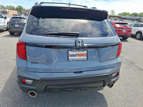 Obsidian Blue Pearl 2022 Honda Passport AWD Elite
