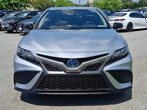 Celestial Silver Metallic 2022 Toyota Camry Nightshade Edition Hybrid