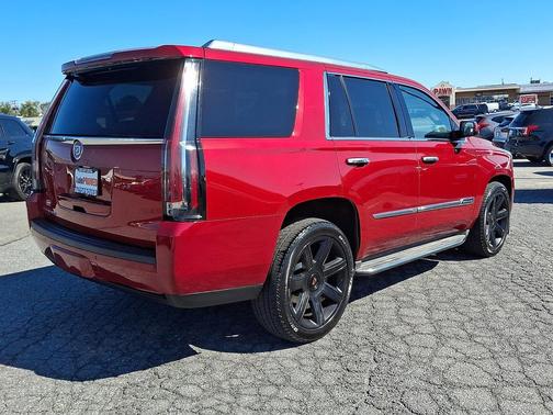Crystal Red Tintcoat 2015 Cadillac Escalade Luxury