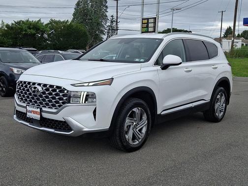 Quartz White 2022 Hyundai SANTA FE SEL 2.4