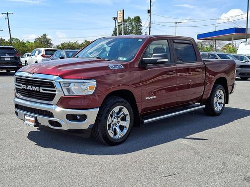 Delmonico Red Pearlcoat 2021 RAM 1500 Big Horn/Lone Star