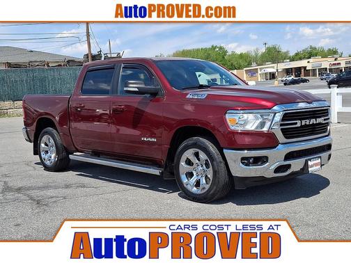 Delmonico Red Pearlcoat 2021 RAM 1500 Big Horn/Lone Star