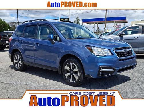 Quartz Blue 2018 Subaru Forester 2.5i Premium