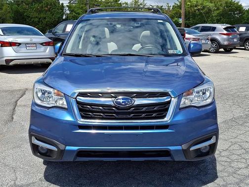 Quartz Blue 2018 Subaru Forester 2.5i Premium