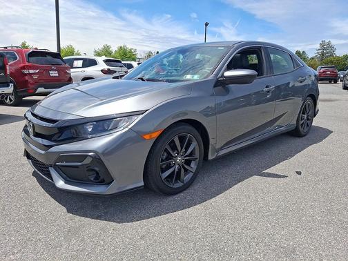 Lunar Silver Metallic 2020 Honda Civic EX-L