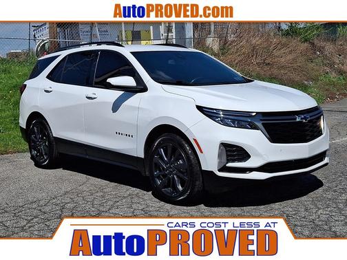 Summit White 2022 Chevrolet Equinox AWD RS