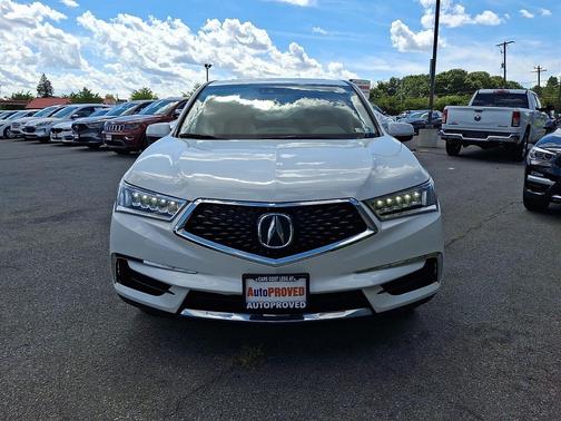 Platinum White Pearl 2020 Acura MDX 3.5L w/Technology Package