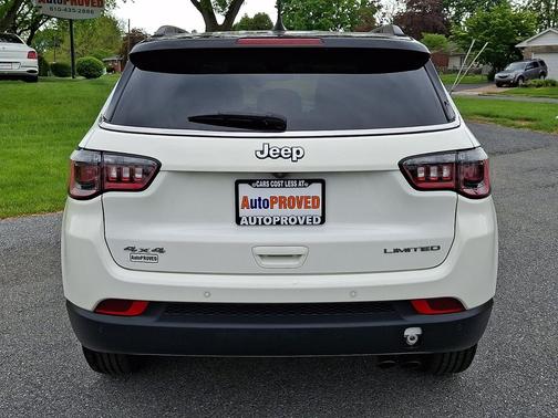 White Clearcoat 2021 Jeep Compass Limited