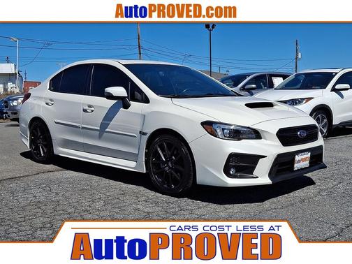 Crystal White Pearl 2020 Subaru WRX Limited