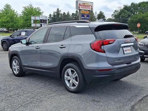 Satin Steel Metallic 2021 GMC Terrain SLE