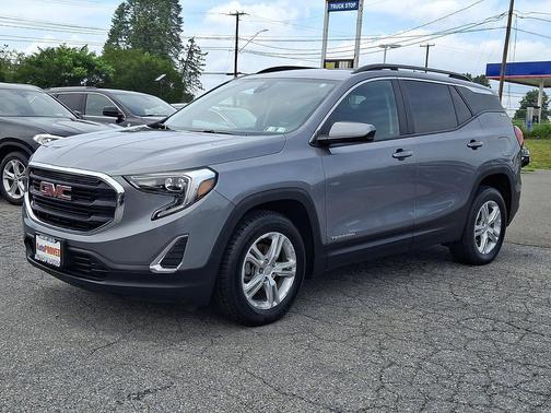 Satin Steel Metallic 2021 GMC Terrain SLE