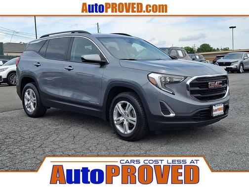Satin Steel Metallic 2021 GMC Terrain SLE