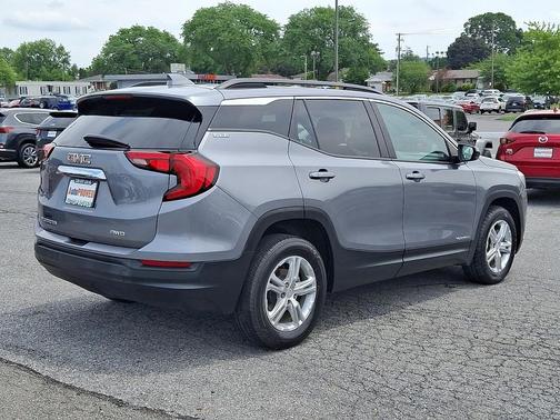 Satin Steel Metallic 2021 GMC Terrain SLE