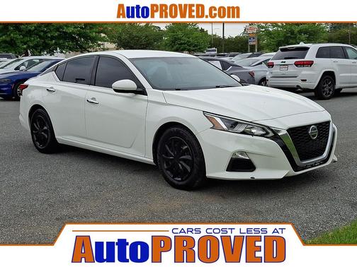 Glacier White 2020 Nissan Altima S FWD