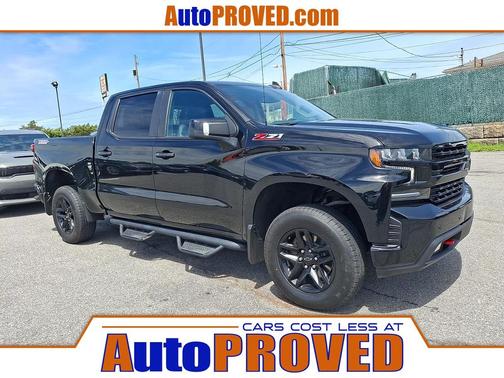 Black 2021 Chevrolet Silverado 1500 LT Trail Boss