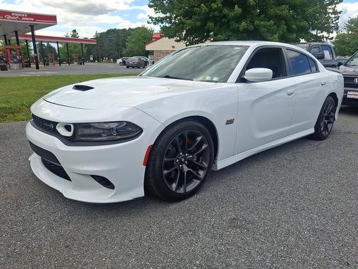 White Knuckle Clearcoat 2021 Dodge Charger Scat Pack