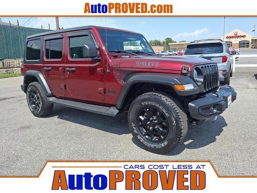 Snazzberry Pearlcoat 2021 Jeep Wrangler Willys