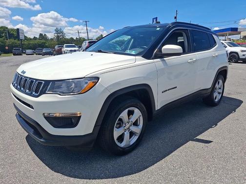 White Clearcoat 2020 Jeep Compass Latitude