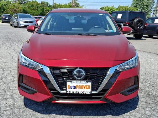 Scarlet Ember Tintcoat 2021 Nissan Sentra SV