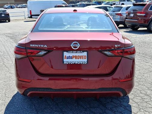 Scarlet Ember Tintcoat 2021 Nissan Sentra SV