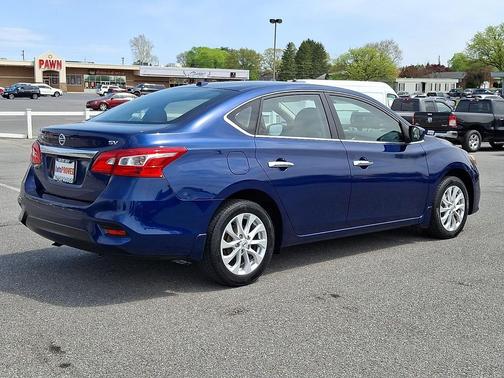 Deep Blue Pearl 2019 Nissan Sentra SV