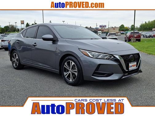 Gun Metallic 2022 Nissan Sentra SV