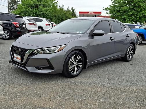 Gun Metallic 2022 Nissan Sentra SV